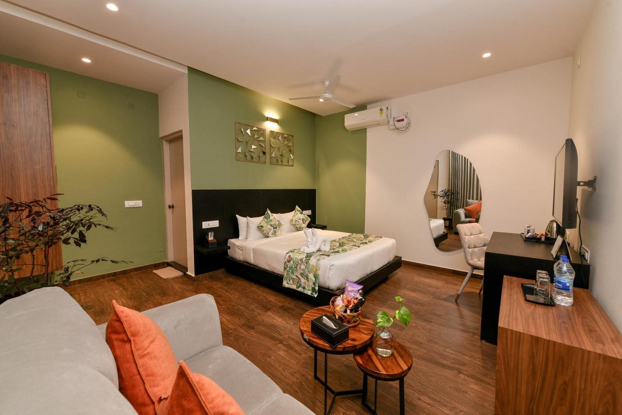 Inventree Aranya Resort & Spa มาดิเครี ภายนอก รูปภาพ